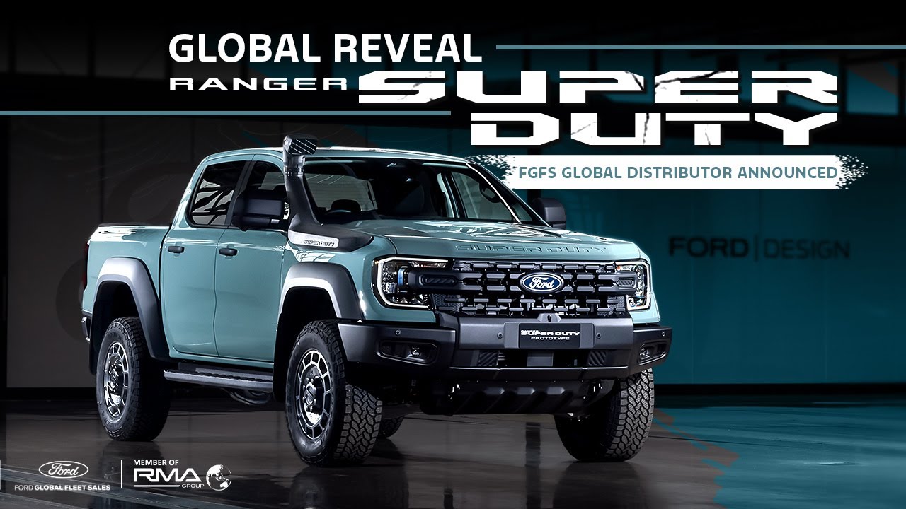 Global Reveal of the Ranger Super Duty from Melbourne, Australia! [Full Reveal Video]
