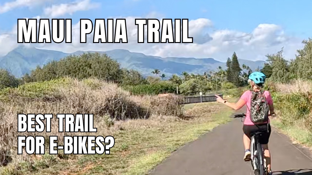 Maui’s BEST Bike Trail? 🌴 Paia North Shore E-Bike Ride