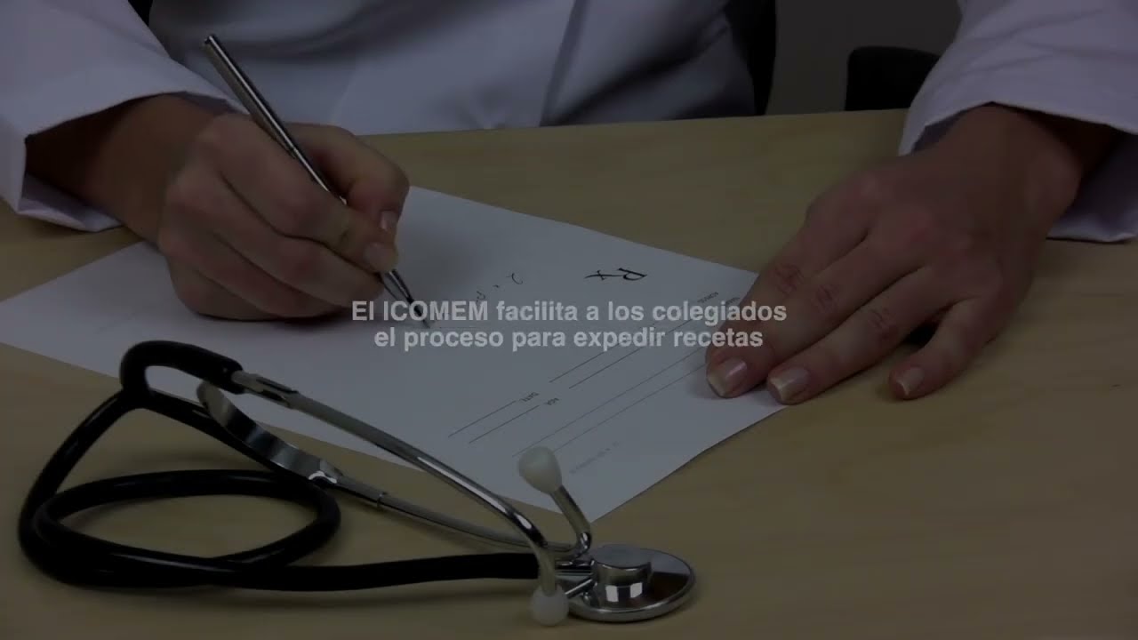 ¿Cómo solicitar recetas en la web del ICOMEM?