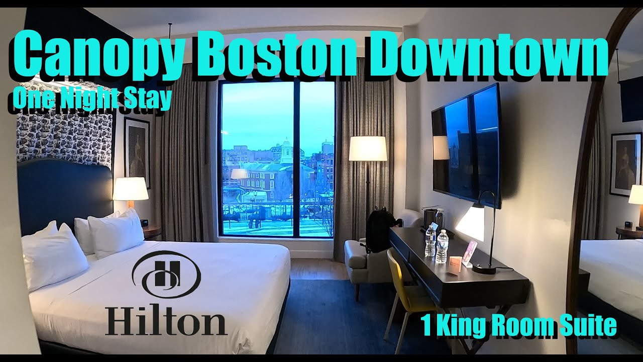 Canopy by Hilton Boston Downtown | Walkthrough & Visual Review (Subtitles Only)