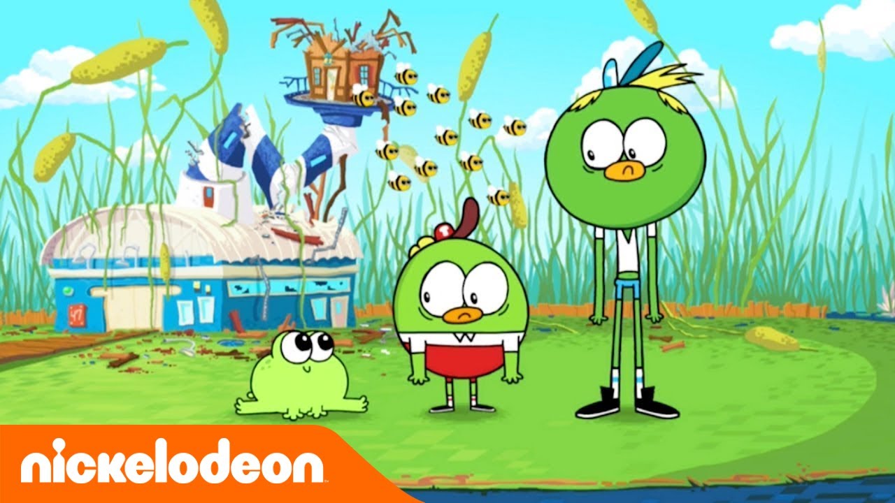 Breadwinners | Treinamento do sapo | Nickelodeon em Português