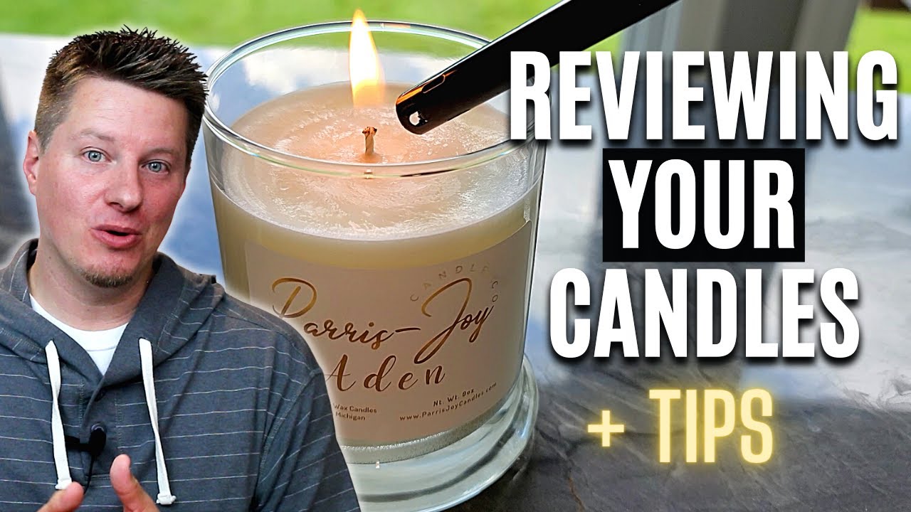 ОБЗОР И ТЕСТИРОВАНИЕ СВЕЧЕЙ 464 СОЕВЫЕ СВЕЧИ от «Parris - Joy Candle Candle Co» | Советы по изгот...