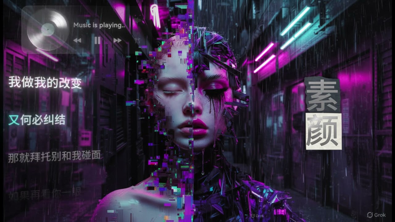 【素颜】— 由 CrimsonMetal 带来的金属 AI 翻唱 | 许嵩经典重塑，旋律哥特金属二重唱