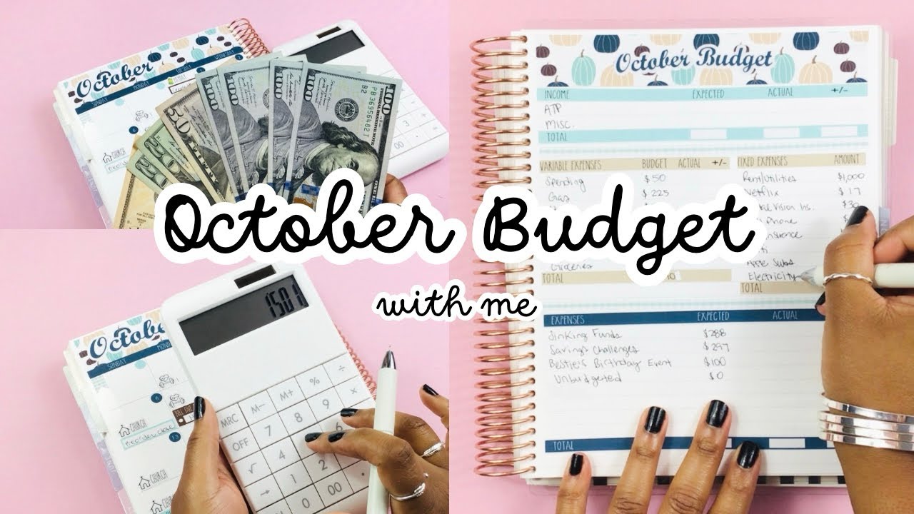 Monthly Reset | OCTOBER COMPLETE BUDGET SETUP | How to Budget for Beginners | PERSONAL FINANCE