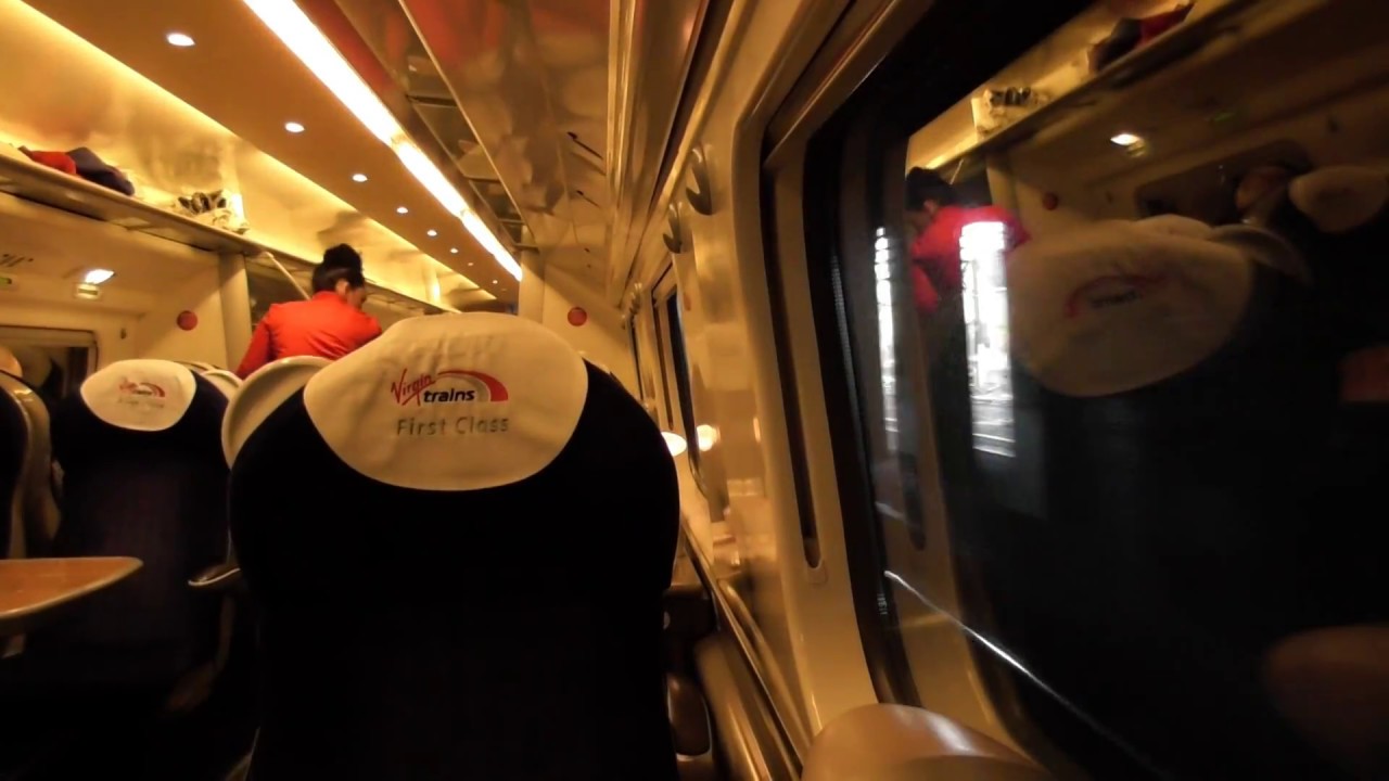 Leaving London Euston On A Virgin Trains Class 390 (06/2/17)