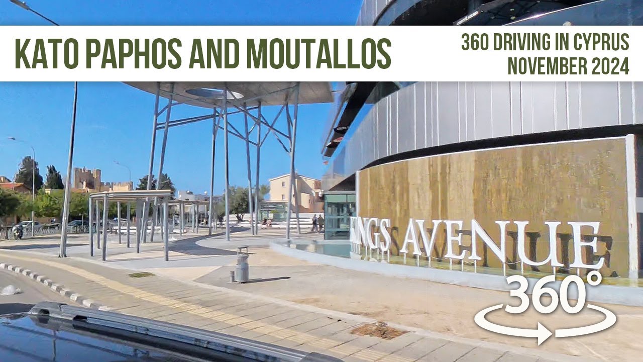Kato Paphos And Moutallos in 360!