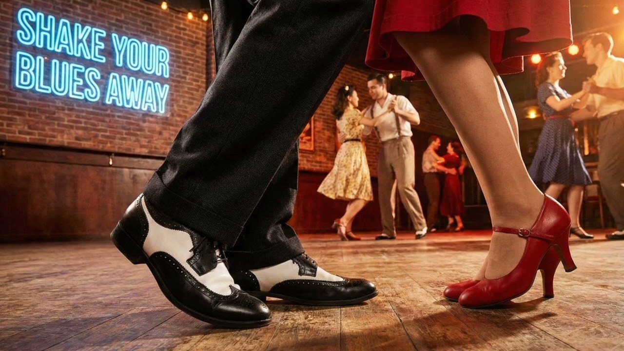 Shake Your Blues Away 🎷 | High-Energy Jump Blues & Swing (Upbeat Dance Music)