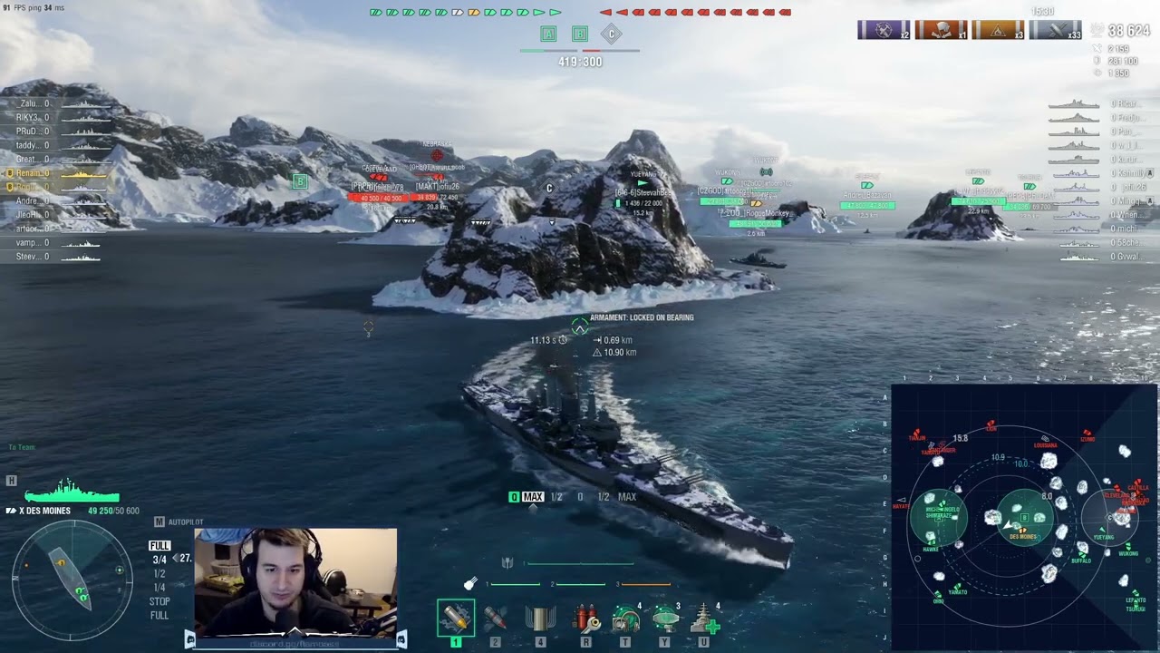 Double Des Monkey Moines - World of Warships