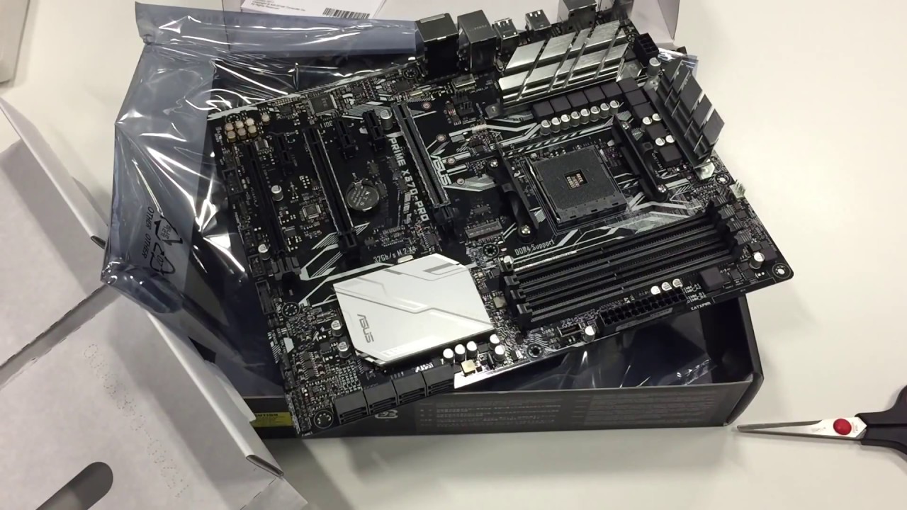 Unboxing Asus Prime X370-Pro MotherBoard