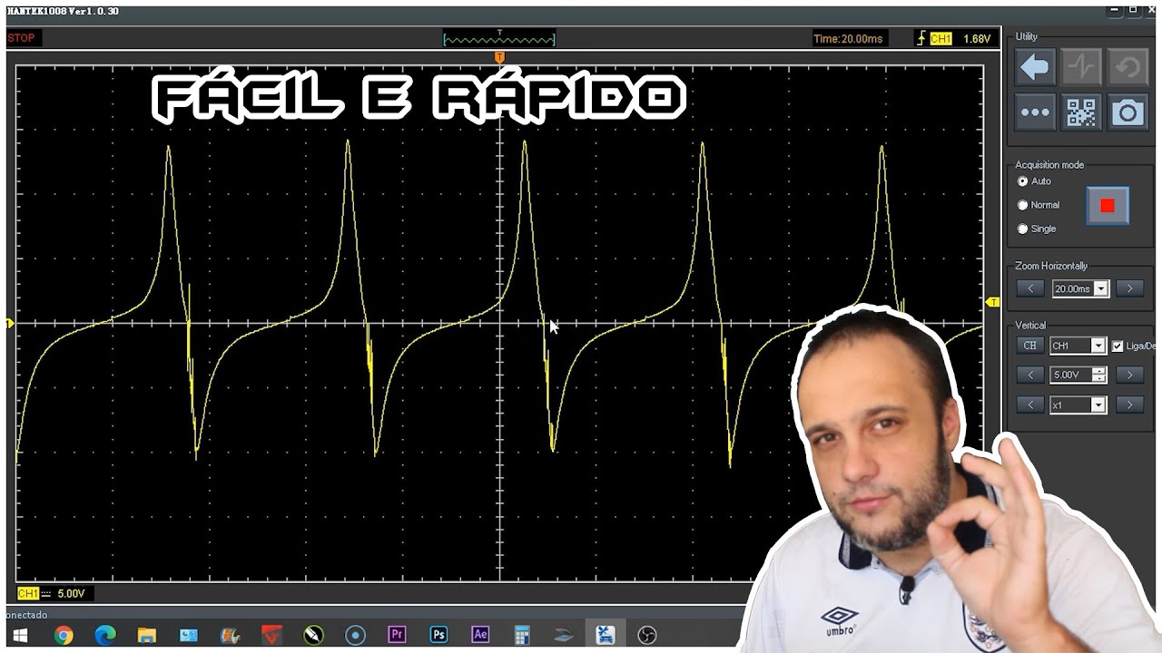 Diagnóstico com osciloscópio em carro carburado?? Como é o sinal do distribuidor do Santana 89!!