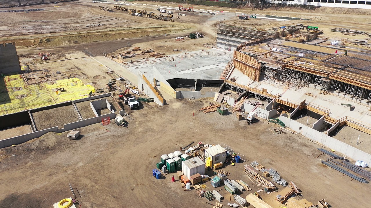 SDSU Stadium Mission Valley 4-11-2021 A look from inside