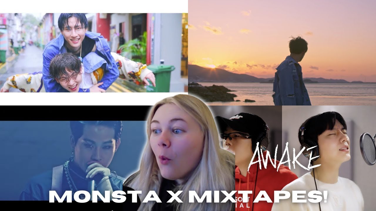 MONSTA X MIXTAPES & SPECIAL VIDEOS (be my friend, fly with me, intro: ambition & awake) - REACTION!