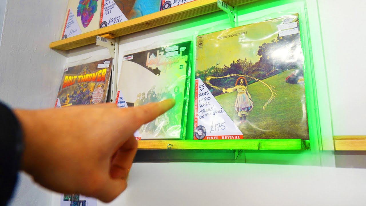 We went shopping for RARE Vinyl Records.. see what we found