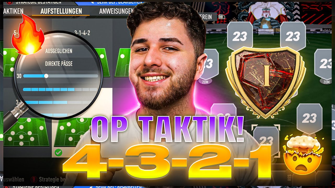 DIESE META 4-3-2-1 FORMATION ist AKTUELL die BESTE 😱🔥Individuelle Taktiken & Anweisungen | FIFA 23