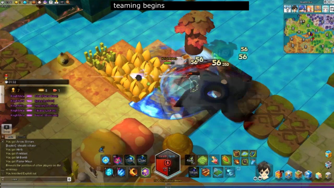 ms2 mushking royale - more teaming pacis in solo