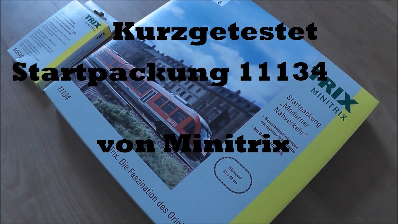 Kurz getest - Startset 11134 Nahverkehrszug 