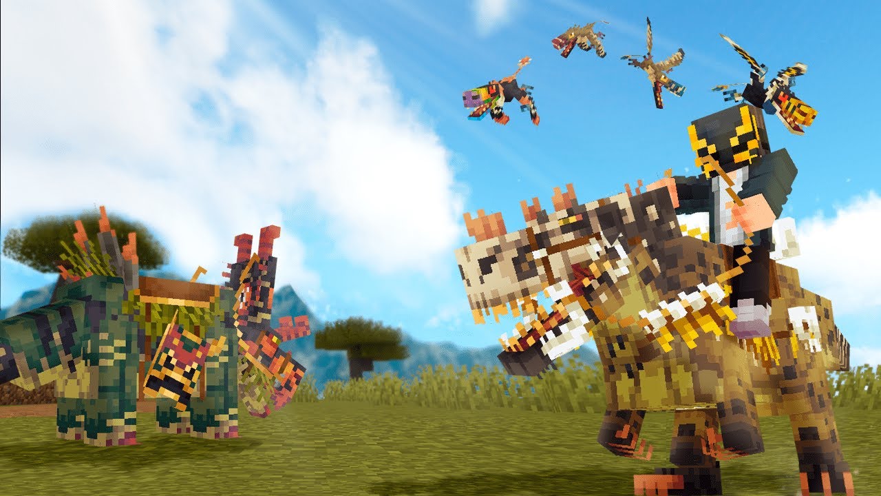O ARK NO MINECRAFT?! | THE DAWN ERA MOD