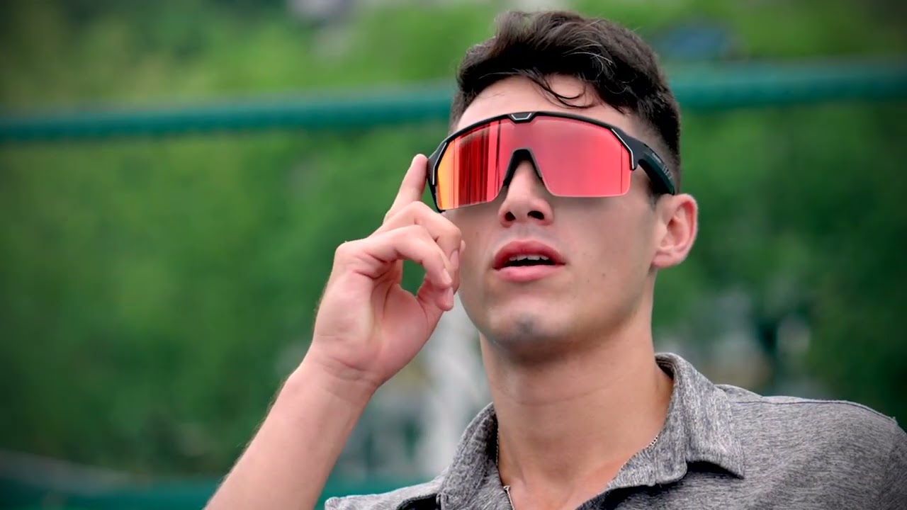 CHAMELO - MUSIC SHIELD - Tint-adjustable sports sunglasses with built-in audio