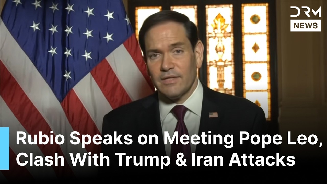 FULL REMARKS: Marco Rubio Speaks After Meeting Pope Leo Amid Trump Clash Over Iran War | AC1G