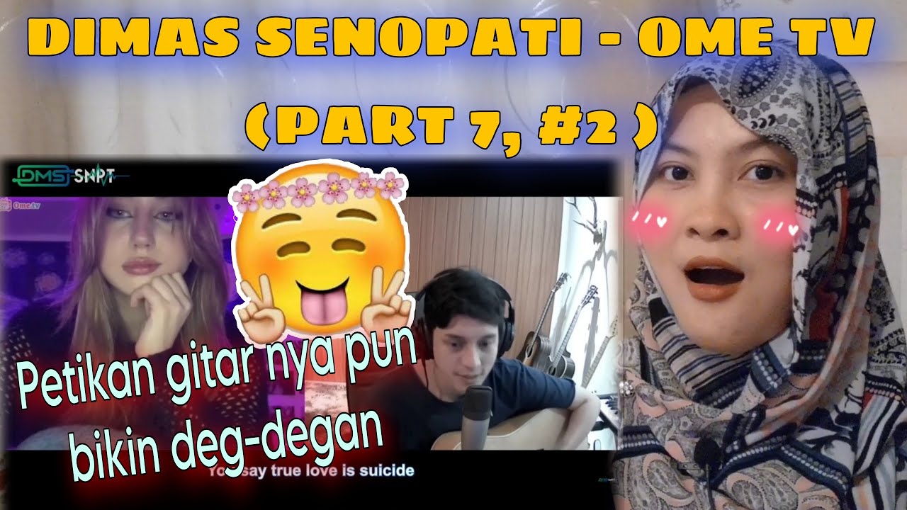 DIMAS SENOPATI OME TV PART 7 (bhgian #2) REACTION🤩 FAN GIRL LAGI‼️ GA MAU DIMAS BERHENTI OME TV😭