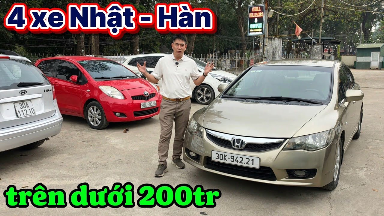 4 mẫu xe Nhật - Hàn chất lượng trên dưới 200tr tại Quang Tuấn Auto