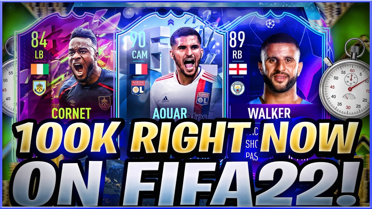 HOW TO MAKE 100K COINS NOW ON FIFA 22 EASIEST WAY TO MAKE COINS ON FIFA 22 BEST TRADING METHODS!