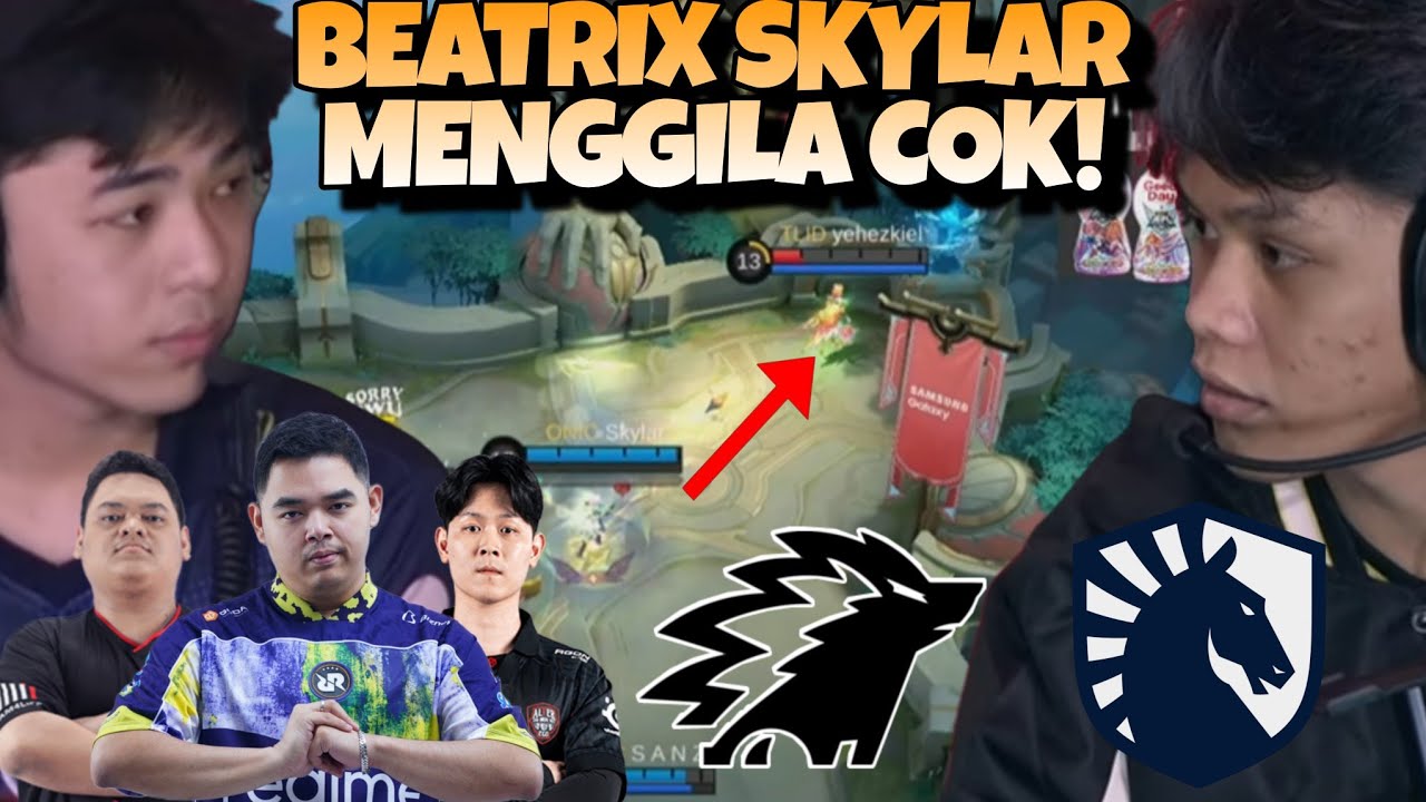 BEATRIX SKYLARR GA NGOTAAKKK !! DIBASEPUN DIBUNUH COK !! ONIC VS LIQUID MATCH 1 - MPL S16