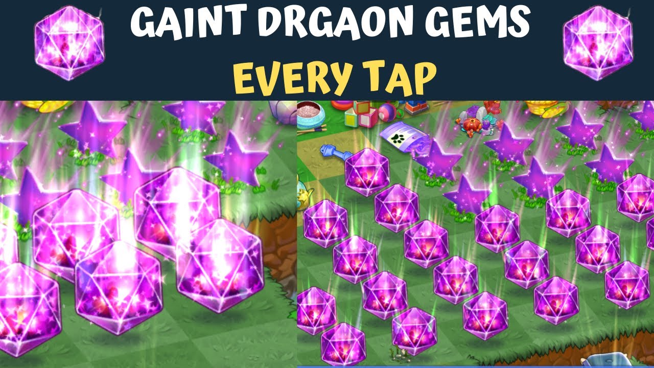 Merge Dragons How to Get Gaint Dragon Gem Every Tap