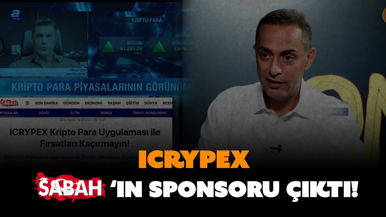 Onlar ortaya &ccedil;ıkardı: ICRYPEX Sabah Gazetesi'nin sponsoru &ccedil;ıktı!