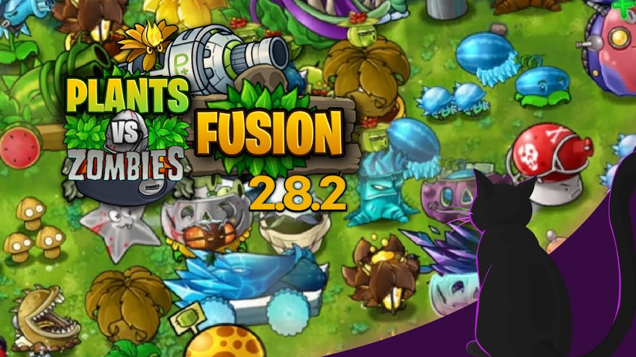 Plants Vs Zombies Fusion 2.8.2 Full Game Longplay - no commentary