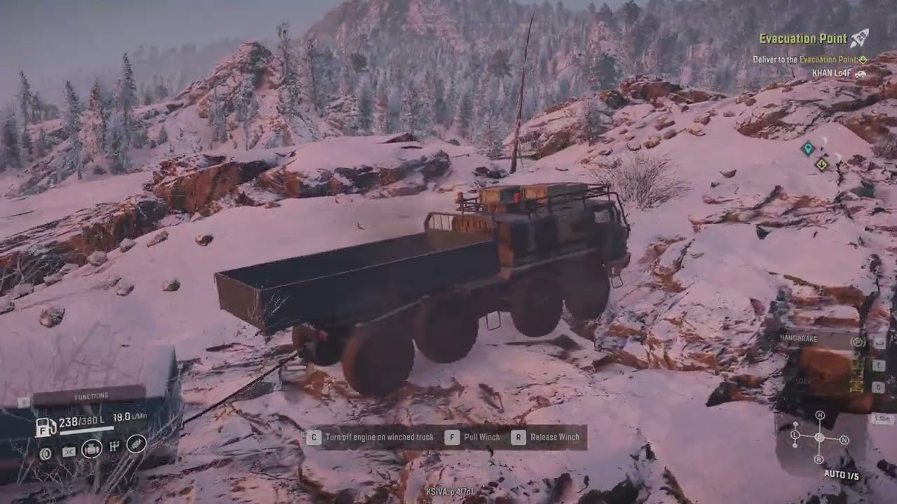 Snowrunner - EVACUATION POINT - Northern Aegis Installation - AMUR, RUSSIAN FEDERATION