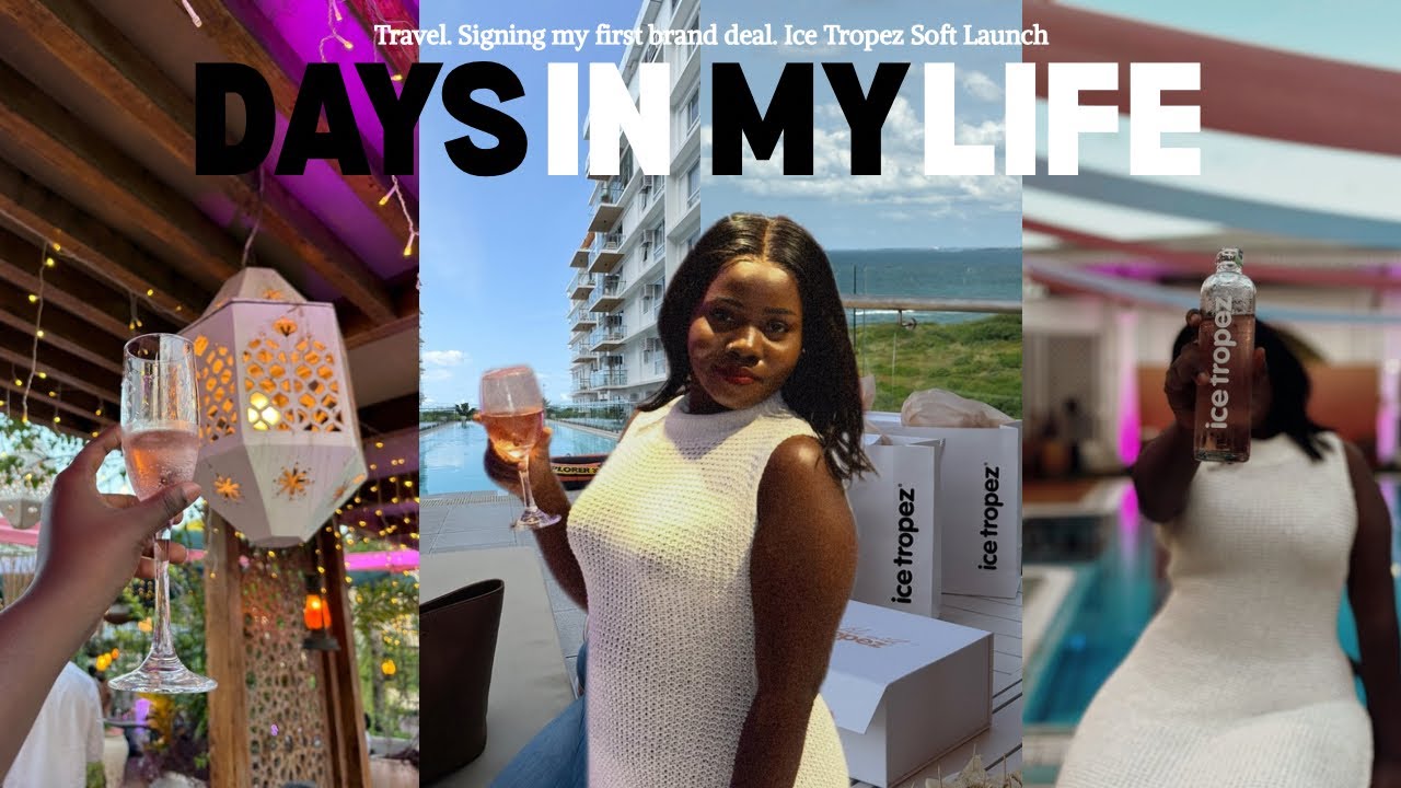 VLOG: days in my life | traveling to dodoma, work life balance, ice tropez soft launch