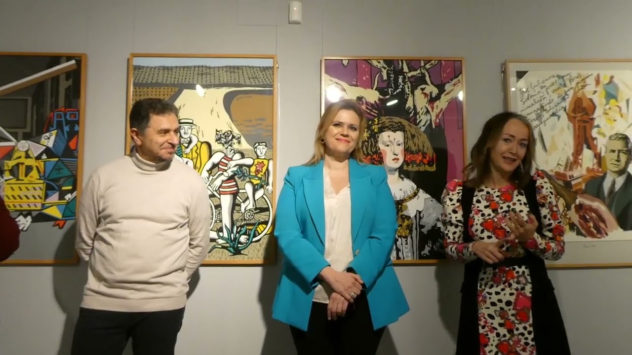 INAGURACION EXPOSICION EQUIPO CRONICA SALA PRINCESA