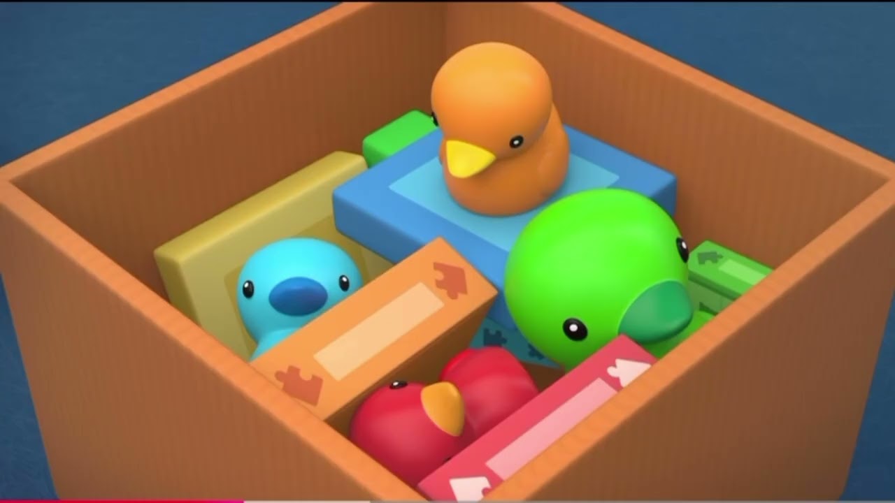 Numberblocks juntando com brinquedo￼