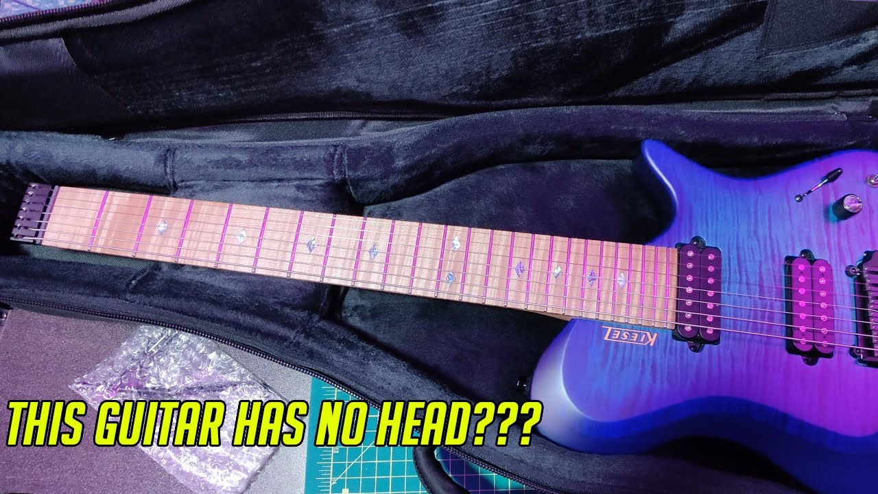 MY FIRST HEADLESS GUITAR!