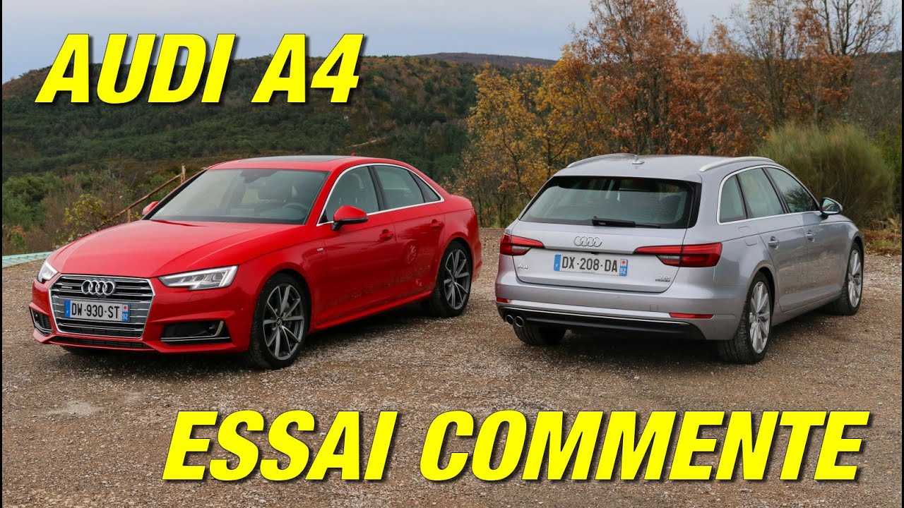 Essai Audi A4 / La berline familiale technologique qui rassure