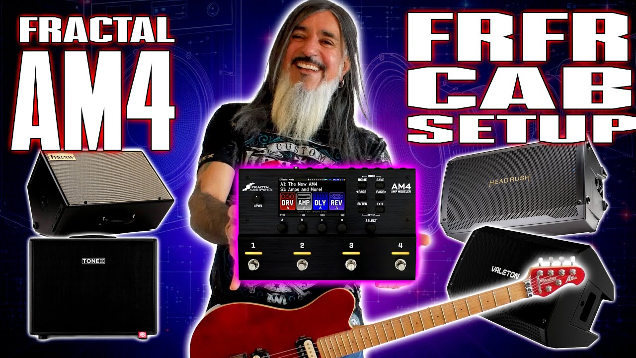 Fractal AM4 And FRFR Cab Set Up | Full Walkthrough