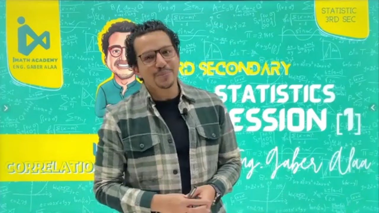 Secondary Three | Statistics - احصاء لغات | Revision Unit 1 ( Correlation and Regression)