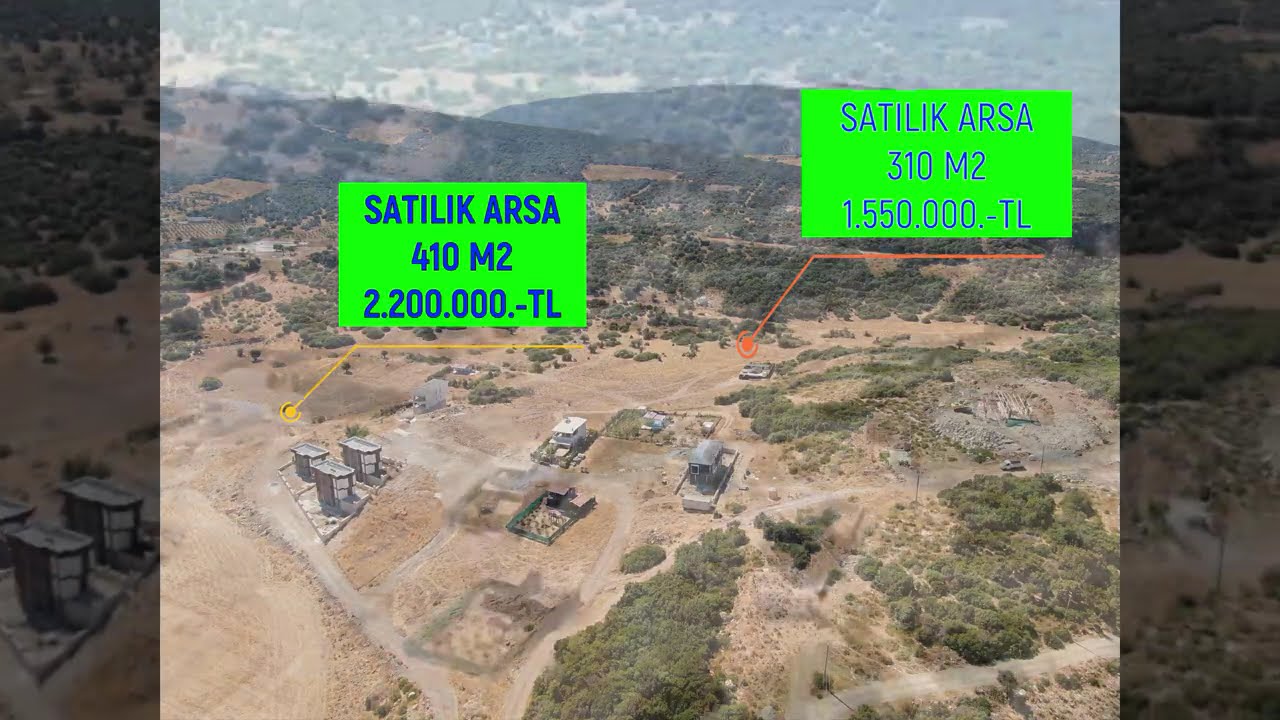 Didim Akarkuyu'da Satılık İmarlı Villa Arsası 412 m2