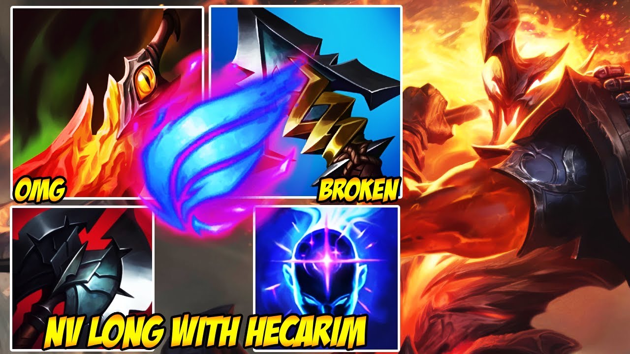 WILD RIFT CHINA NV LONG WITH HECARIM - WHEN HECARIM GETS AHEAD... GG