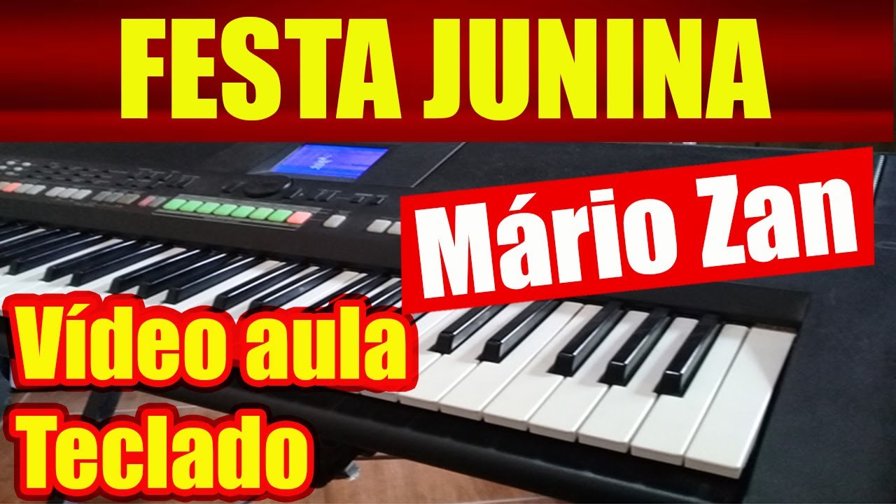 FESTA JUNINA - FESTA NA ROÇA - TECLADO - VÍDEO AULA (Tutorial)