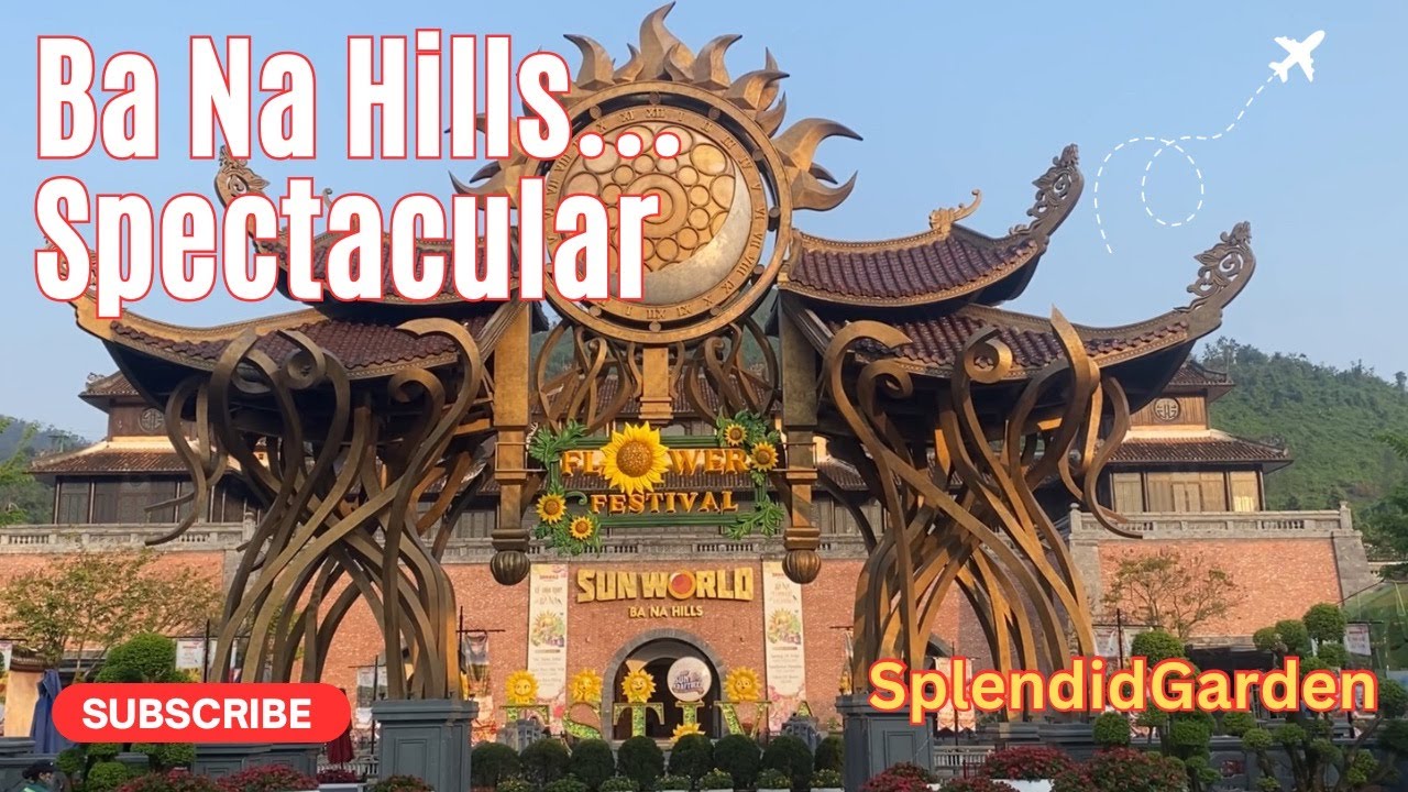 Gardens of Ba Na Hills: Exploring Vietnam’s Mountain Paradise 🇻🇳 #garden #flowers #gardening