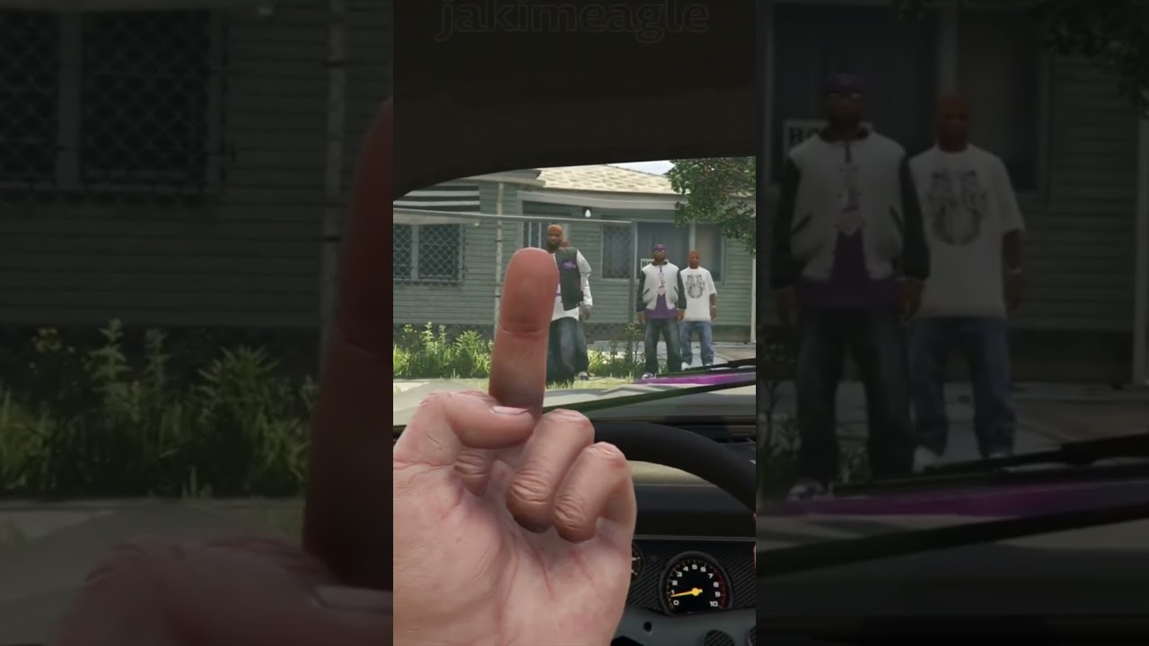 How You Piss Off The Ballas - GTA 5 🔥