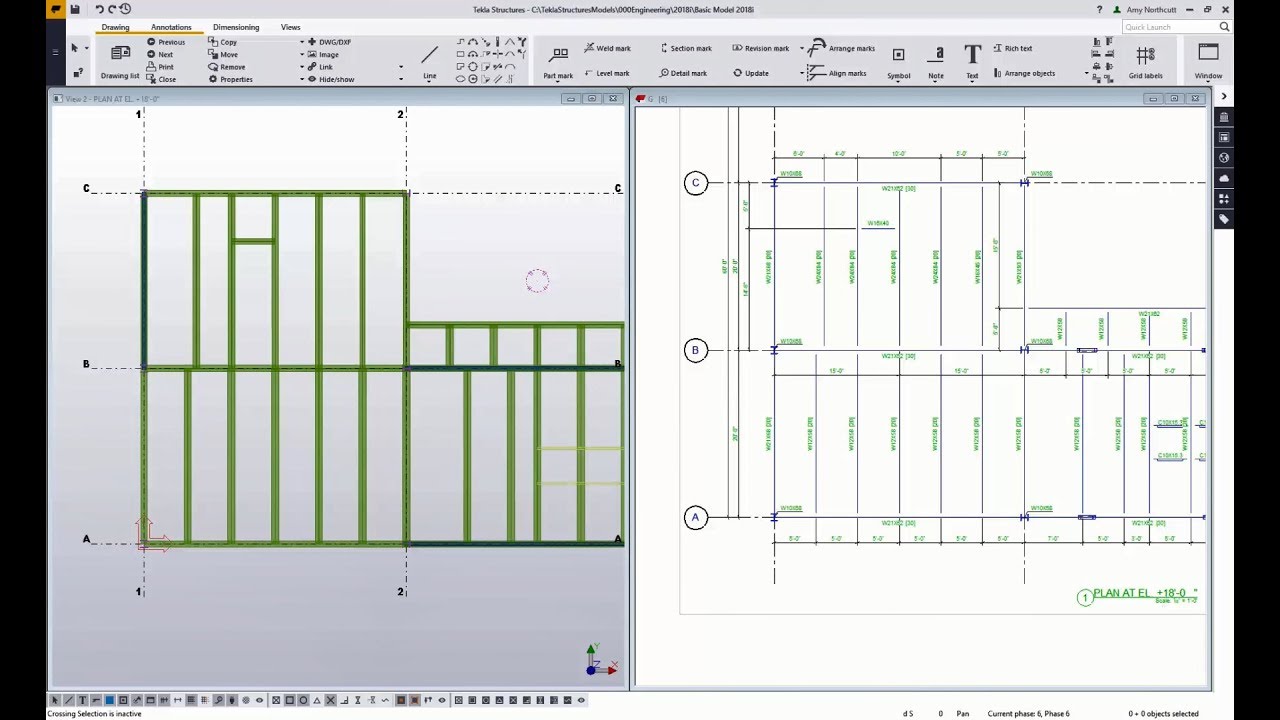 Tekla Structures Drawing Fundamentals – General Arrangement Drawings