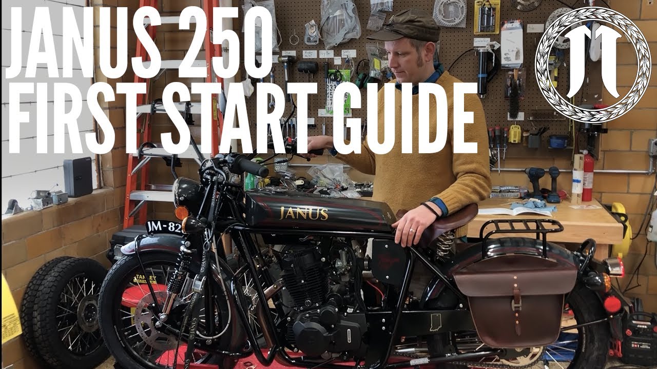 Janus 250 motorcycle first start guide