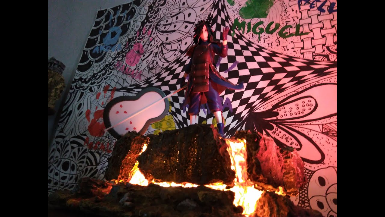 COMO HACER EFECTO DE LAVA PARA DIORAMAS O MAQUETAS