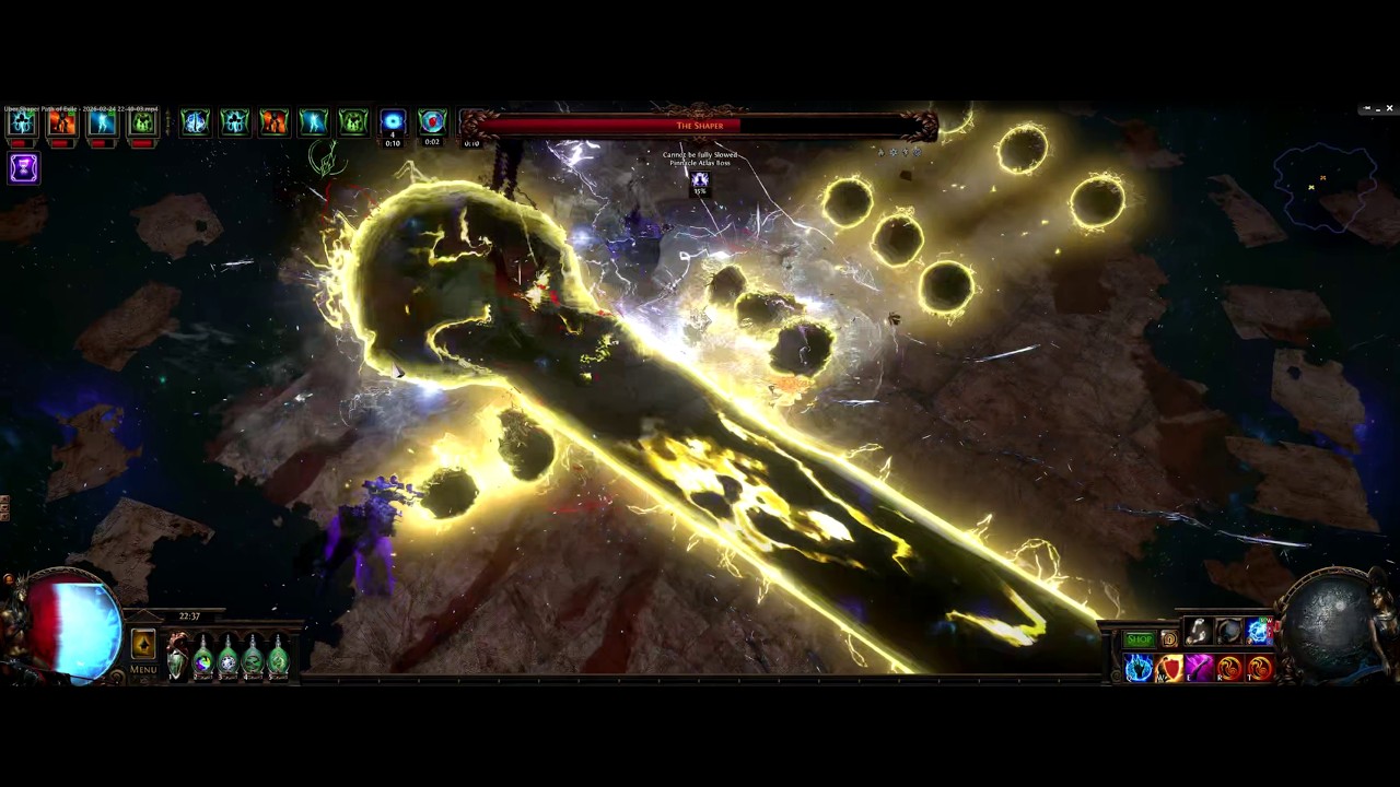 Path of Exile - Uber Shaper - Kinetic Blast Elementalist