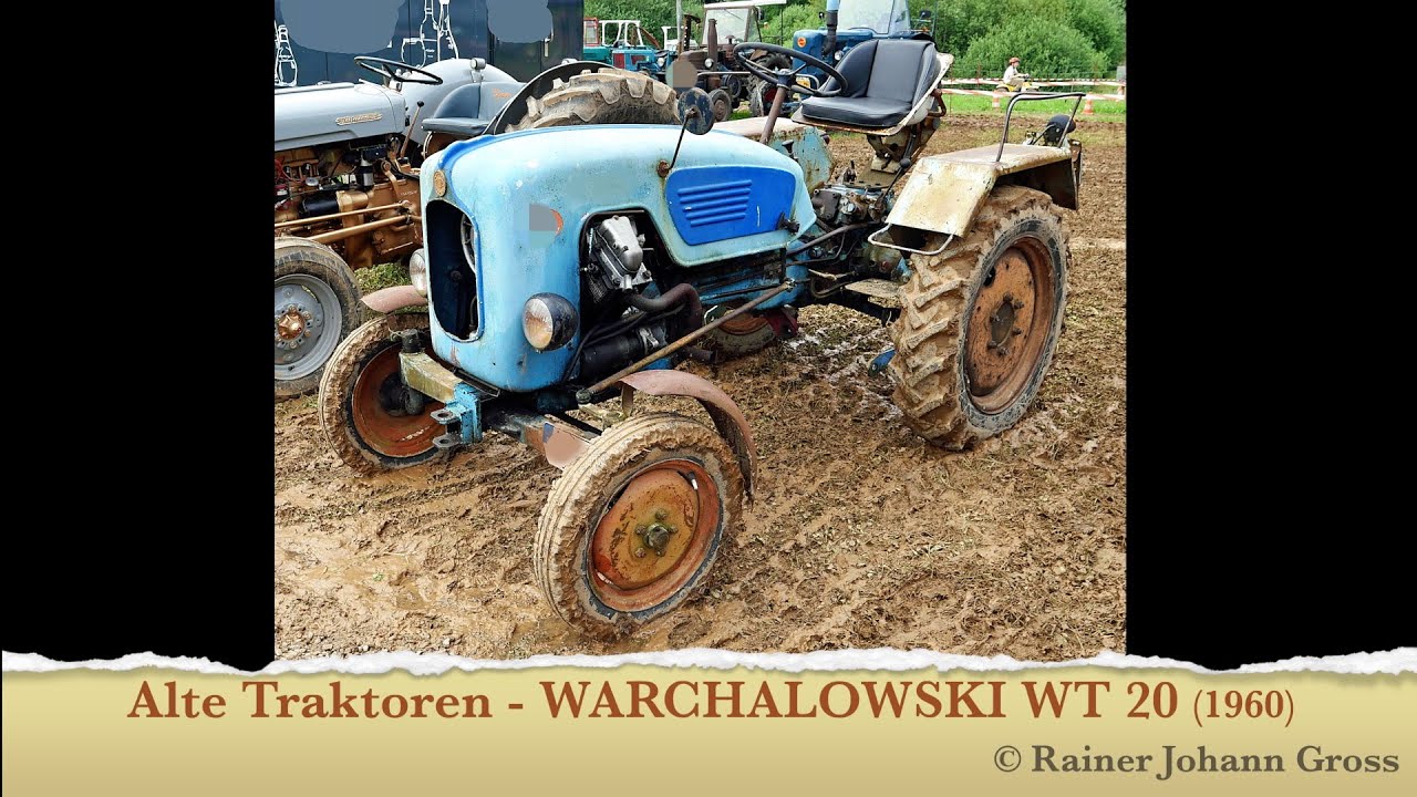 Alte Traktoren - WARCHALOWSKI WT 20 (1960)