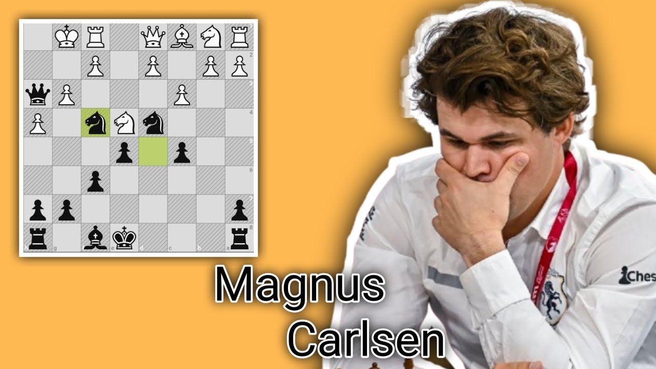 Magnus carlsen sacrifice knight...!! Titled Tuesday Grand Prix 2025-2026