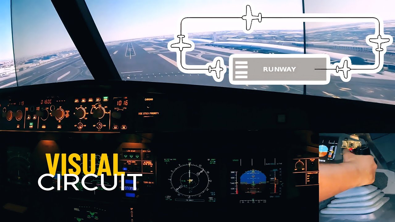 Визуальная схема Airbus A320 l — руководство по визуальной схеме и учебное пособие